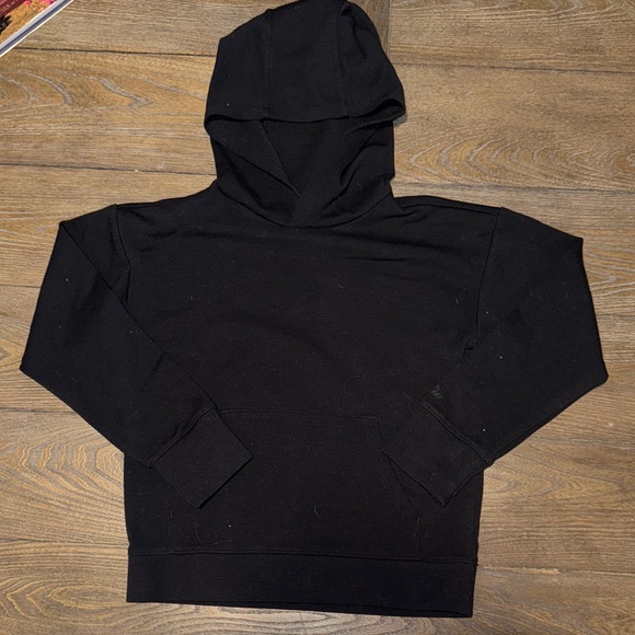 Girl’s Black Hoodie with thumb holes - Picture 1 of 3